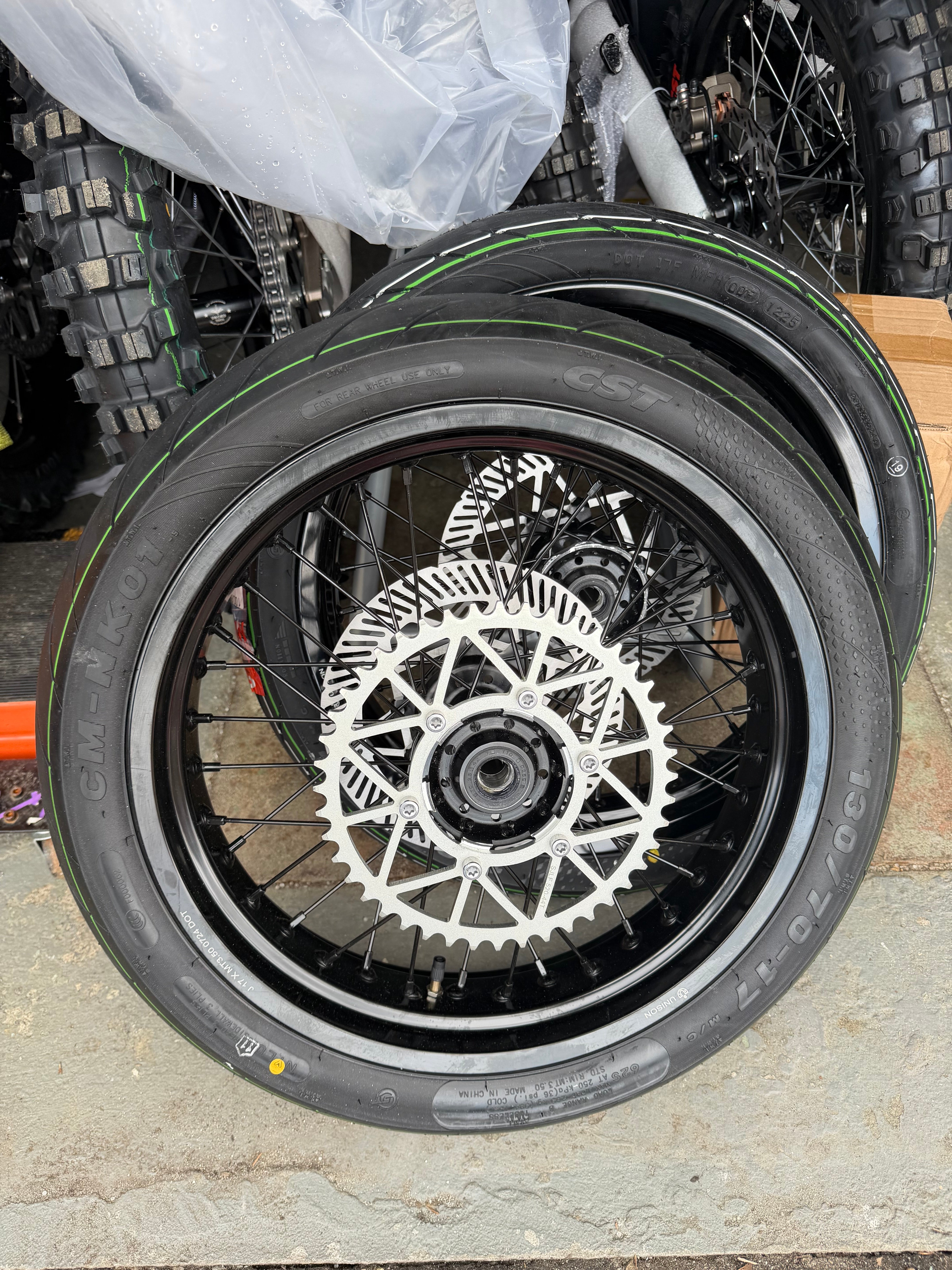 Ultra Bee Supermoto Wheel Kit