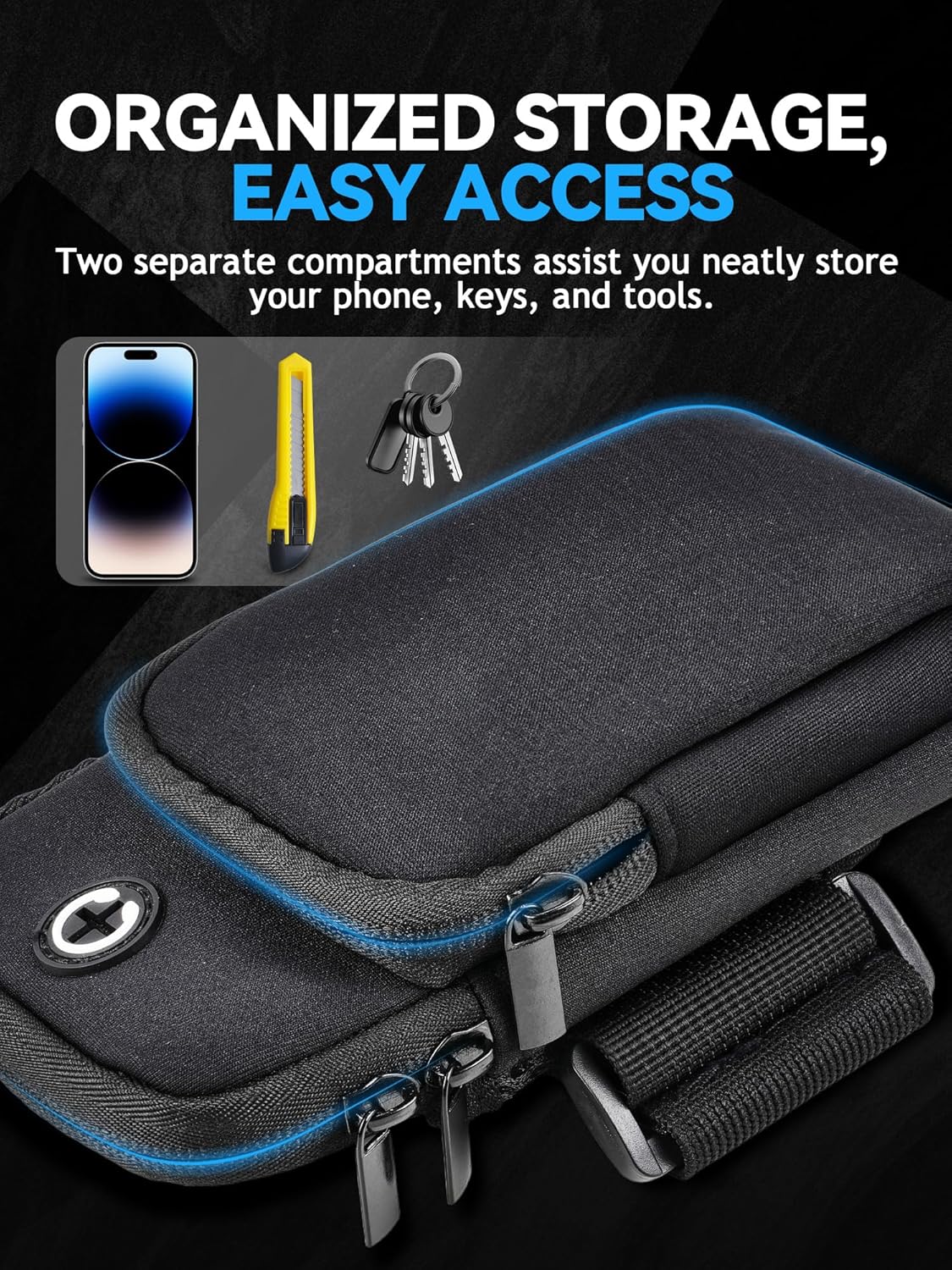 JFG RACING Frame Battery Bag for Electric Dirt Bike,Motorcycle Cover Storage Pouch for E Dirtbike Yozma IN10/Tutti Soleil 01/Surron Light Bee/E Ride Pro S SS SR/Talaria MX3 MX4 MX5 Ebike Accessories