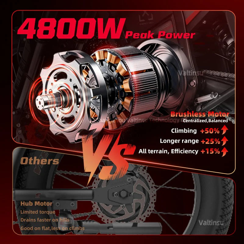 VALTINSU Electric Off-road Pit Bike Dirt Bike EM-5 PRO