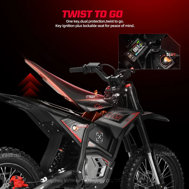 VALTINSU Electric Off-road Pit Bike Dirt Bike EM-5 PRO