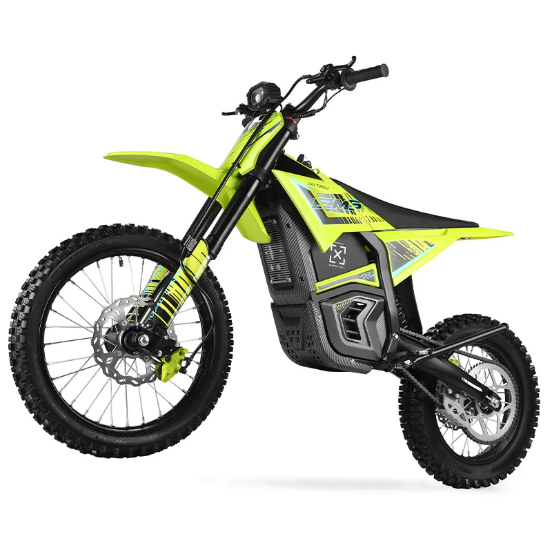 VALTINSU Electric Off-Road Pit Bike EM-5 PRO (Green) Dirt Bike