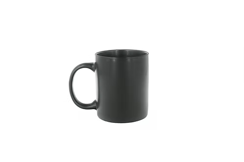 Classic Black Ceramic Coffee Mug