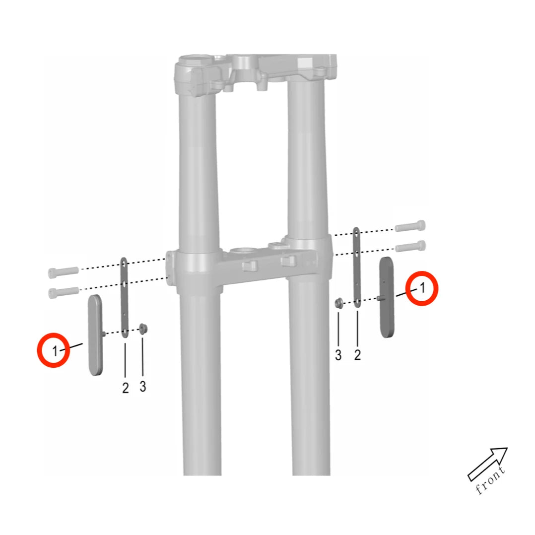 Storm Bee Fork Reflector