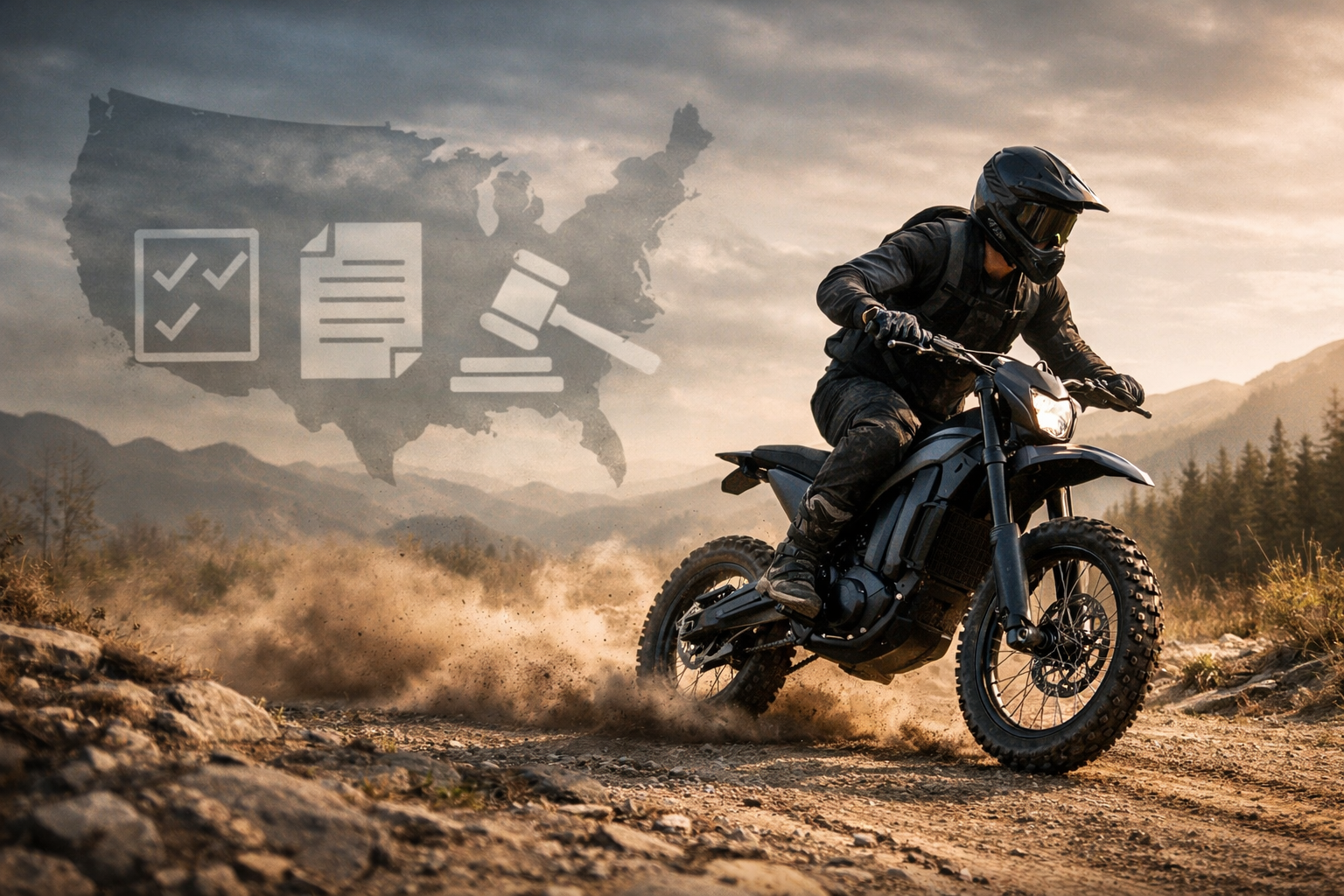 Are Electric Dirt Bikes Legal in the U.S.? 2025 Laws, Registration & Enforcement Guide