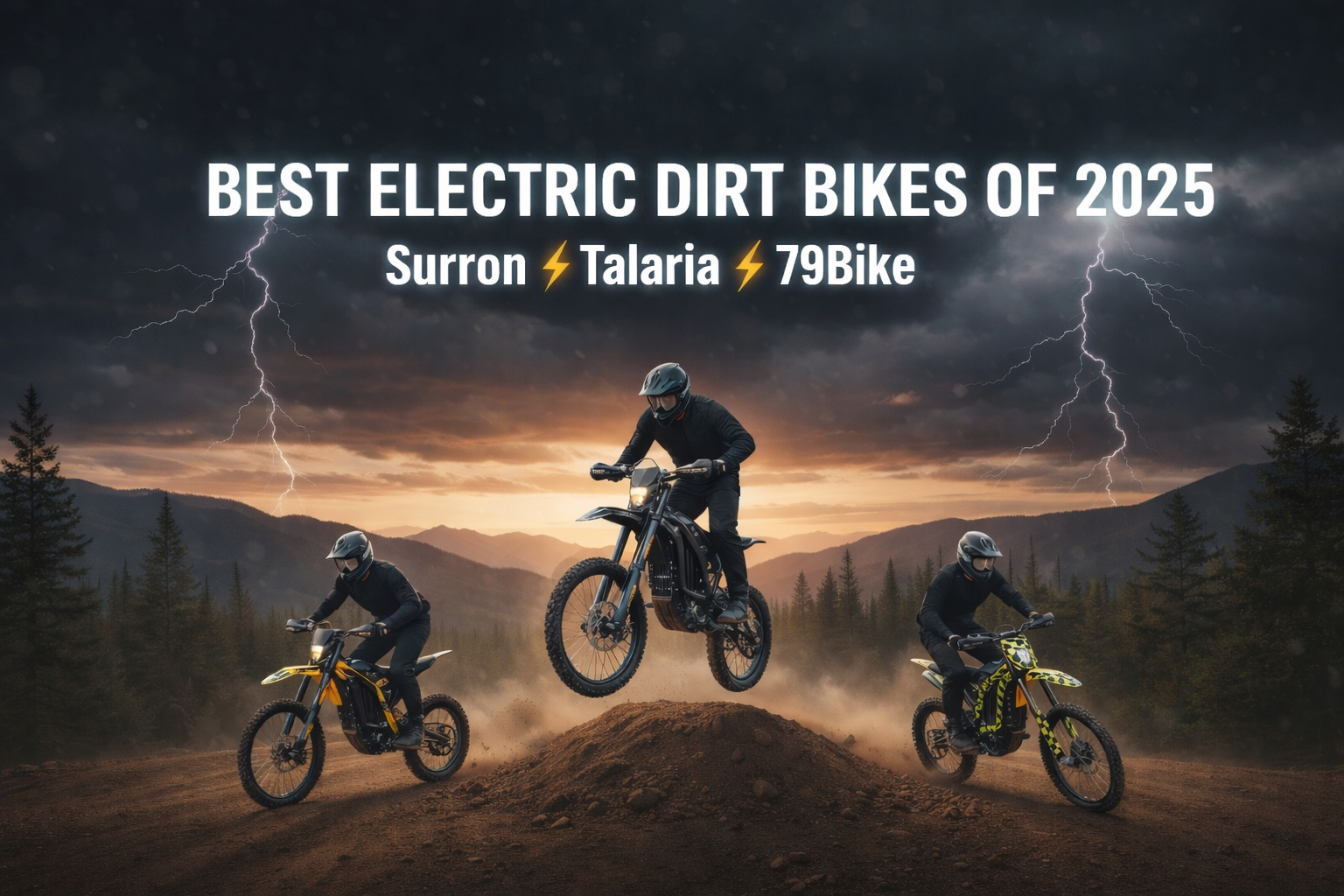 Best Electric Dirt Bikes of 2025 | Surron vs Talaria vs 79Bike