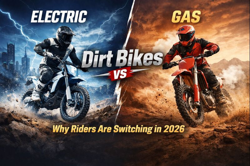 Electric Dirt Bikes vs Gas Dirt Bikes: Why Riders Are Switching in 2026