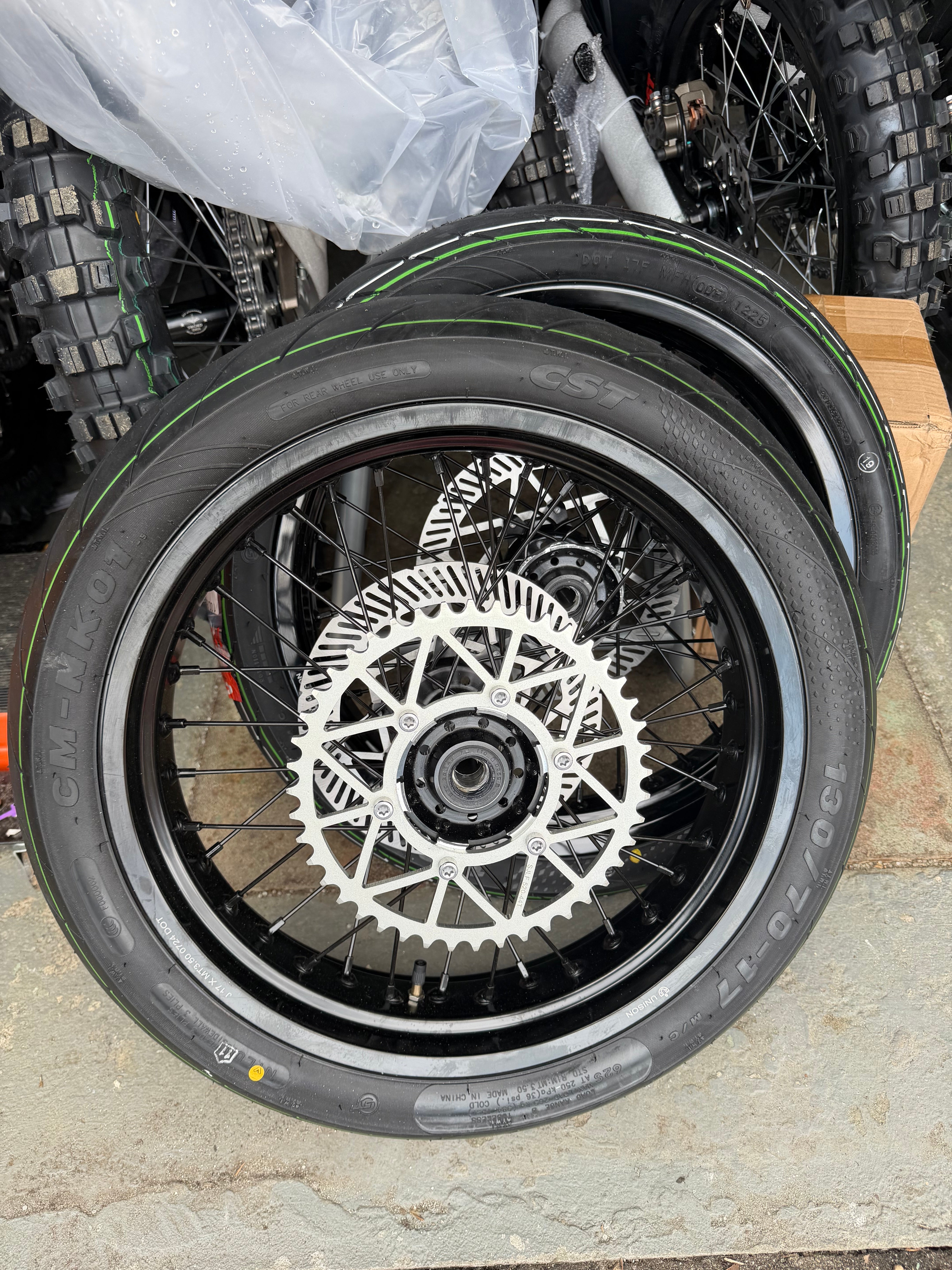 Ultra Bee Supermoto Wheel Kit