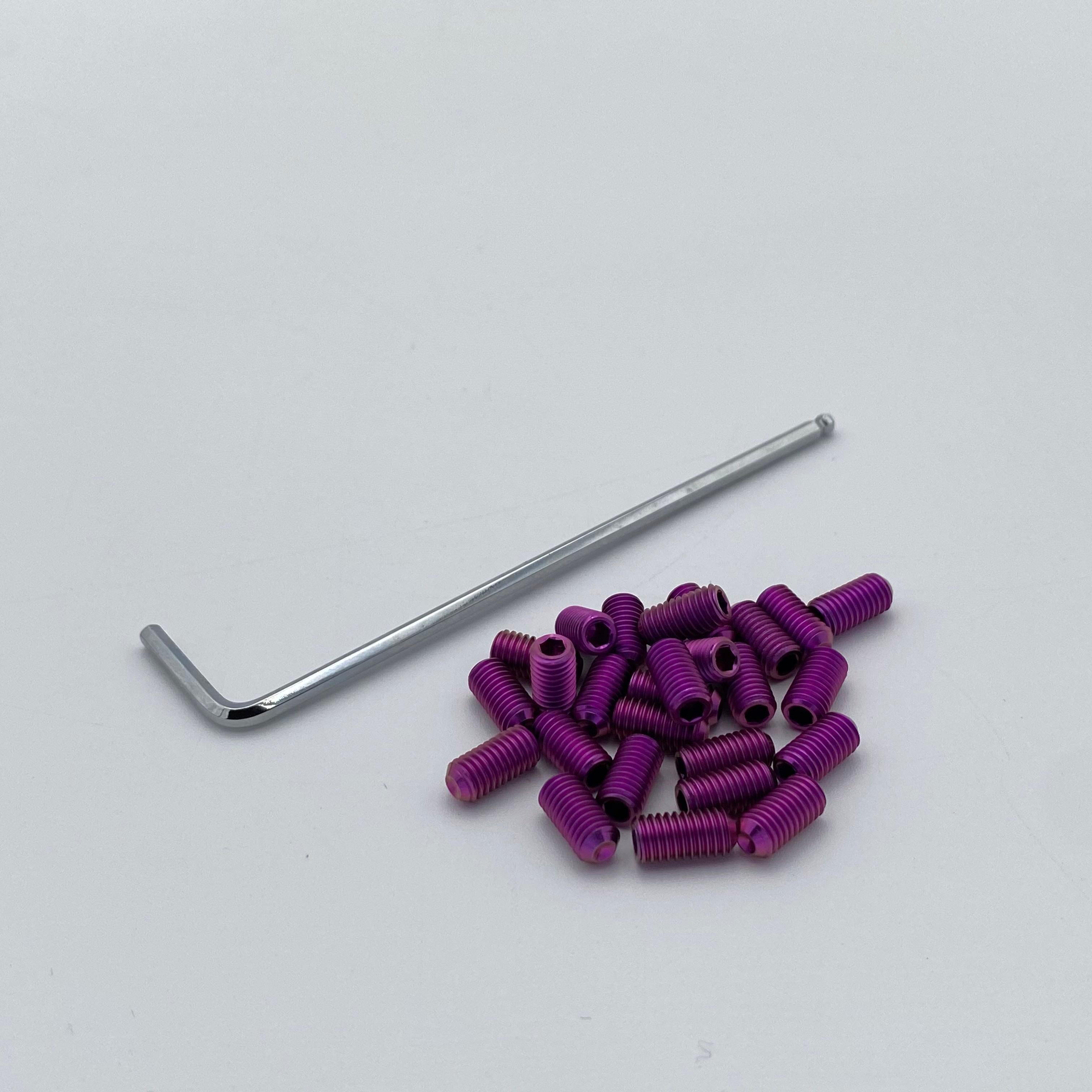 Titanium Elite Foot Peg Screws
