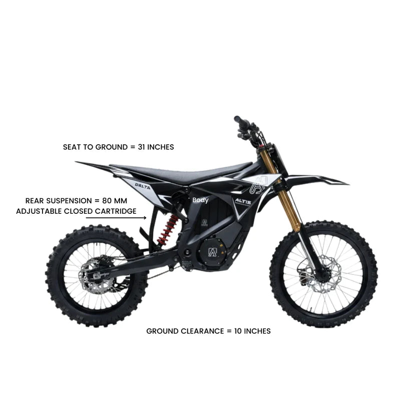 Altis Delta - Best Mini Pit Dirt EBike 72V 35Ah