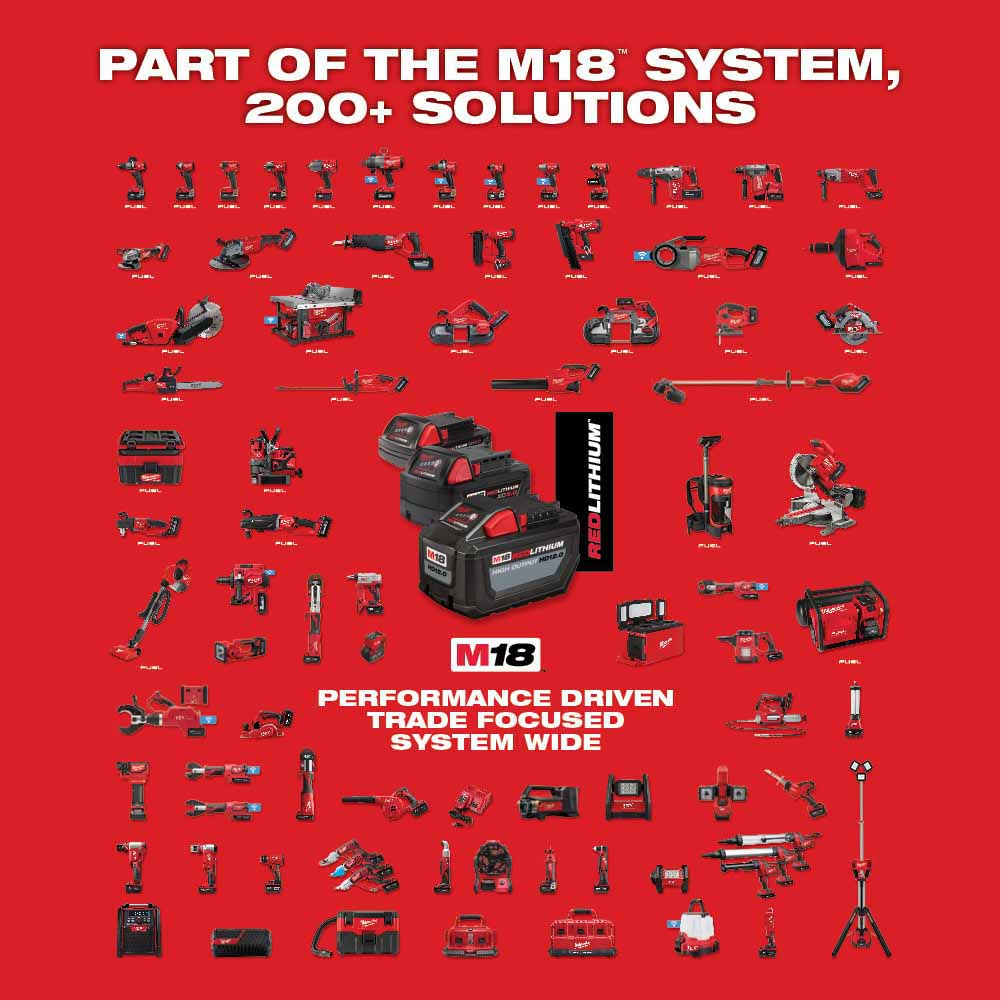 Milwaukee 48-11-1822 M18 XC High Capacity (3.0 AH) Redlithium Battery Two Pack