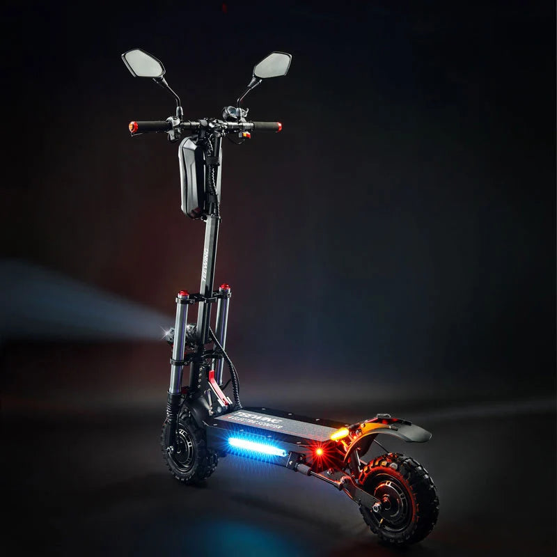 X4 5600W Dual Motor Folding Electric Scooter