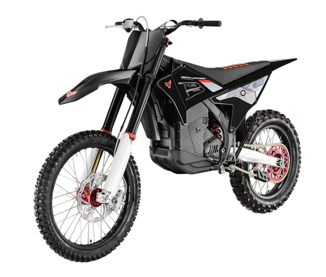 Arctic Leopard E - XE 800 - zappscyclesElectric Off - Road Bikeszappscycles