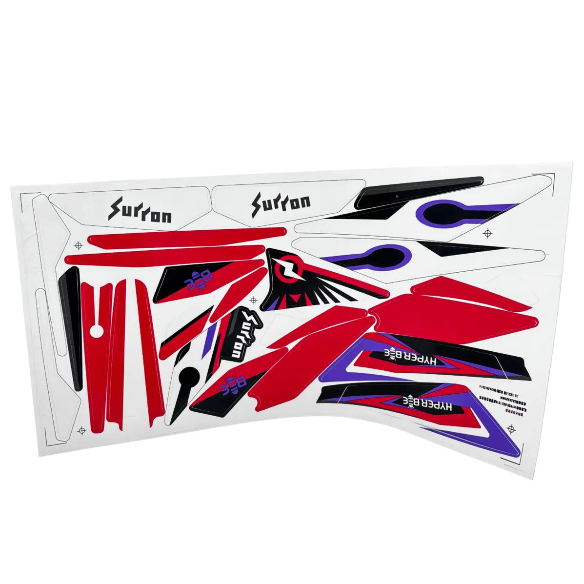 Hyper Bee Decal Set (Pink & White)