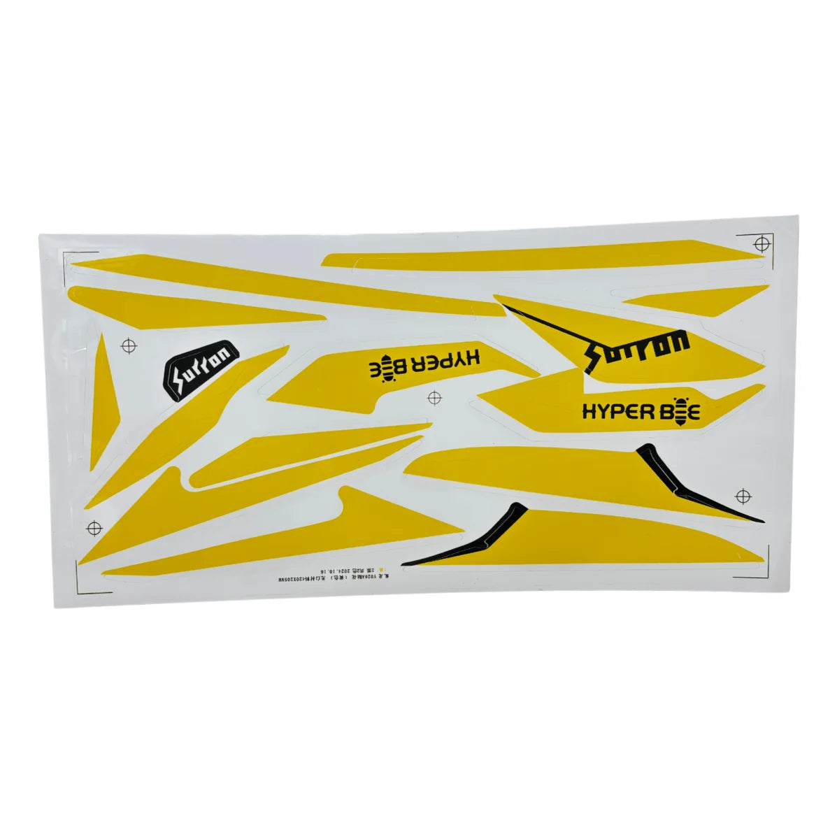Hyper Bee Decal Set (Yellow & Black)
