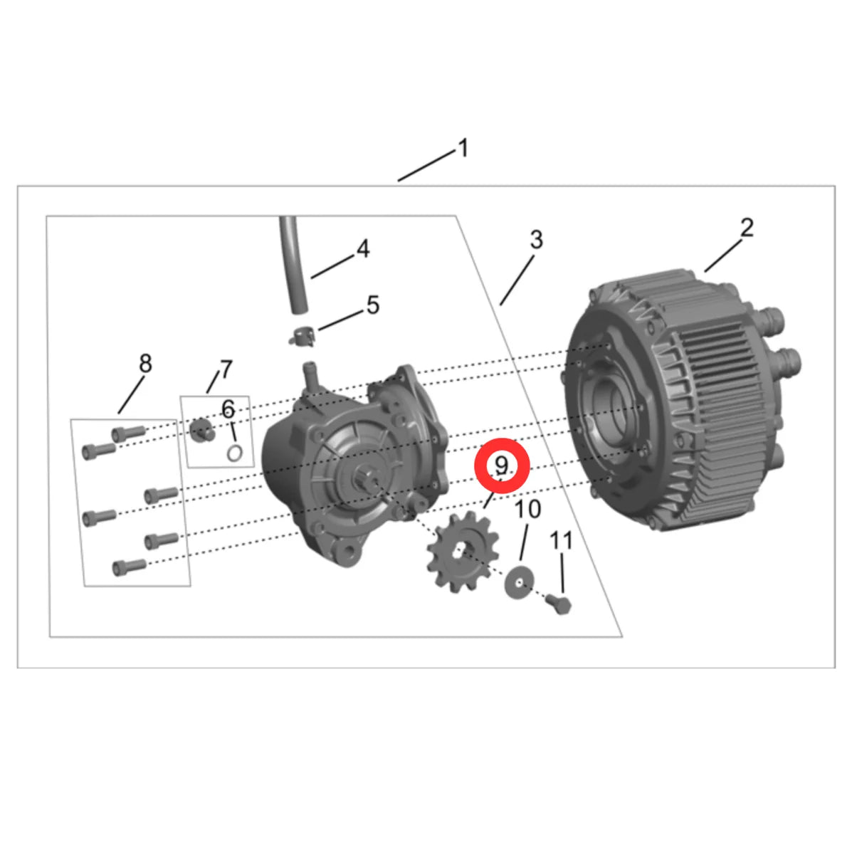 Hyper Bee Front Sprocket (12t)