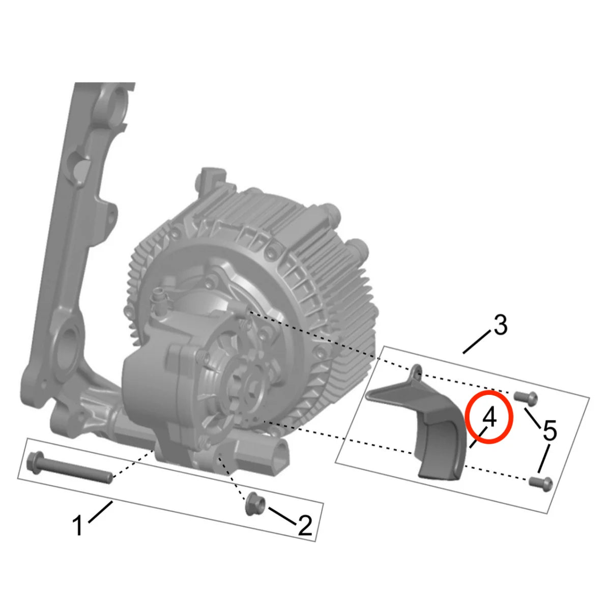 Hyper Bee Front Sprocket Guard