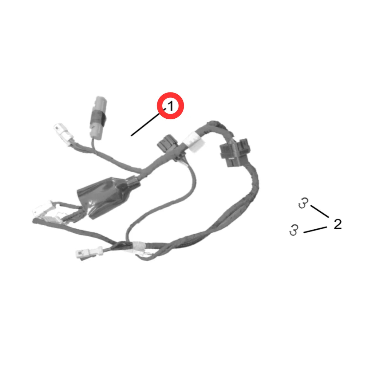 Hyper Bee Main Wire Harness (2025 & Earlier)