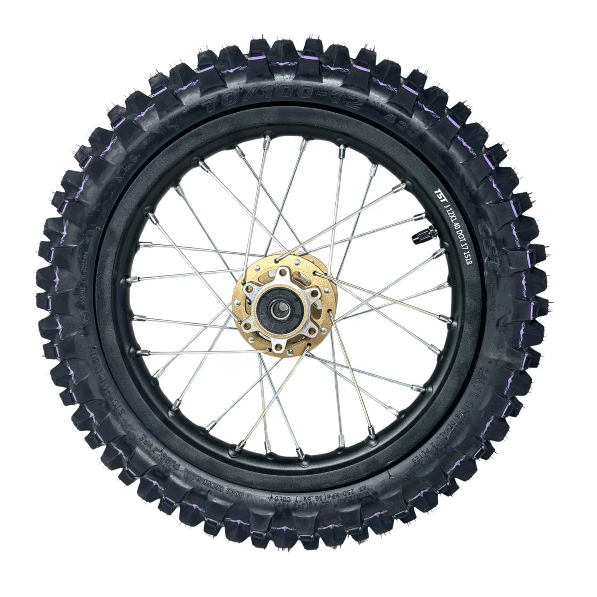 Hyper Bee Rear Wheel Assembly (12")