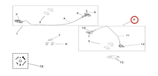 Light Bee Mineral Oil Front Brake System (2024 & Earlier)