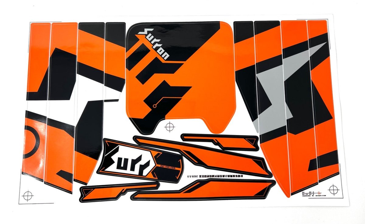 Light Bee Orange Decal Kit - Surron Canada