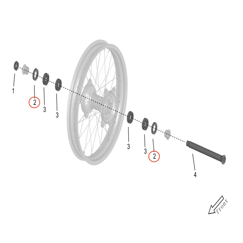 Storm Bee Rear Wheel Hub Seal