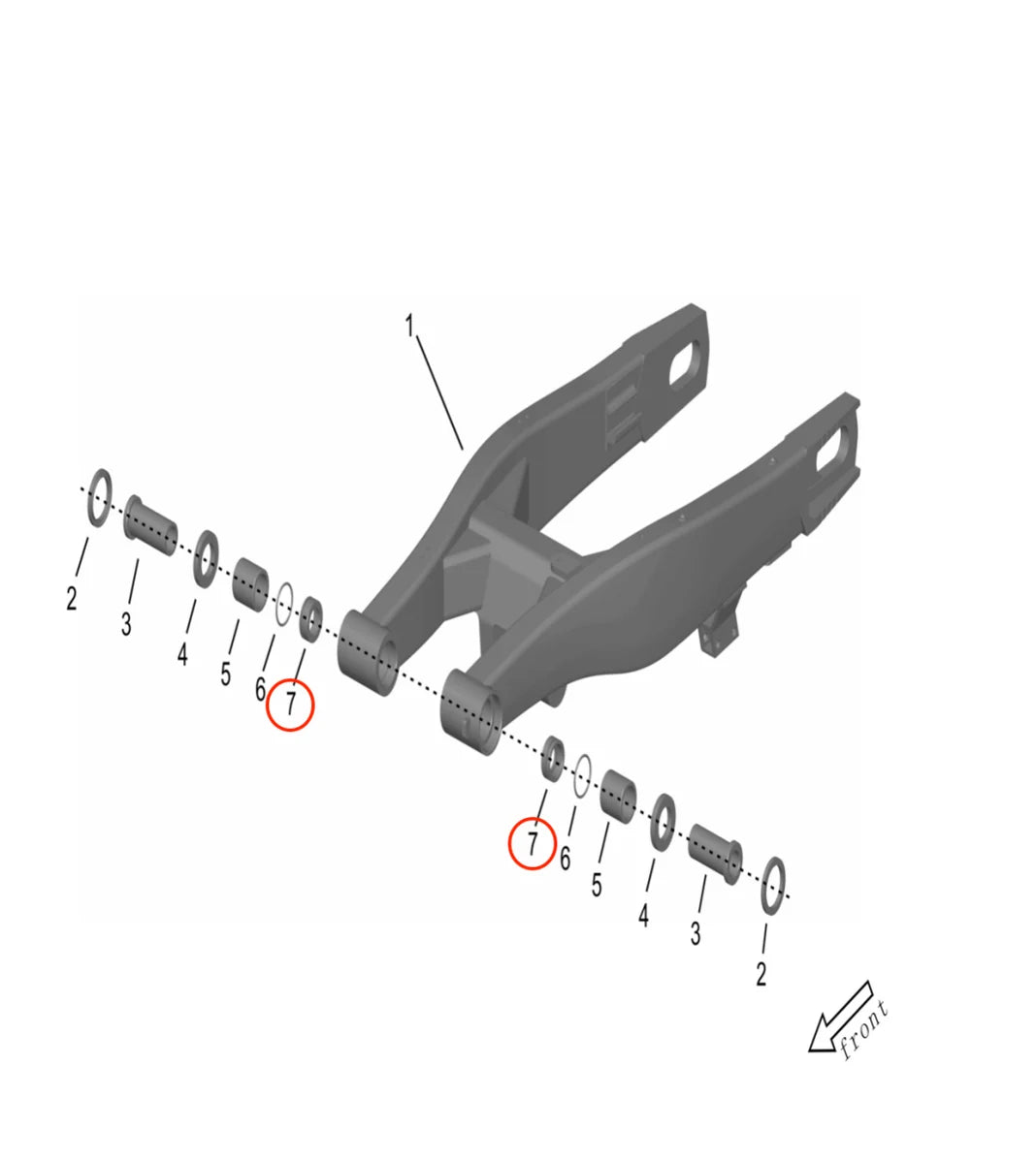 Storm Bee Swingarm O-Ring
