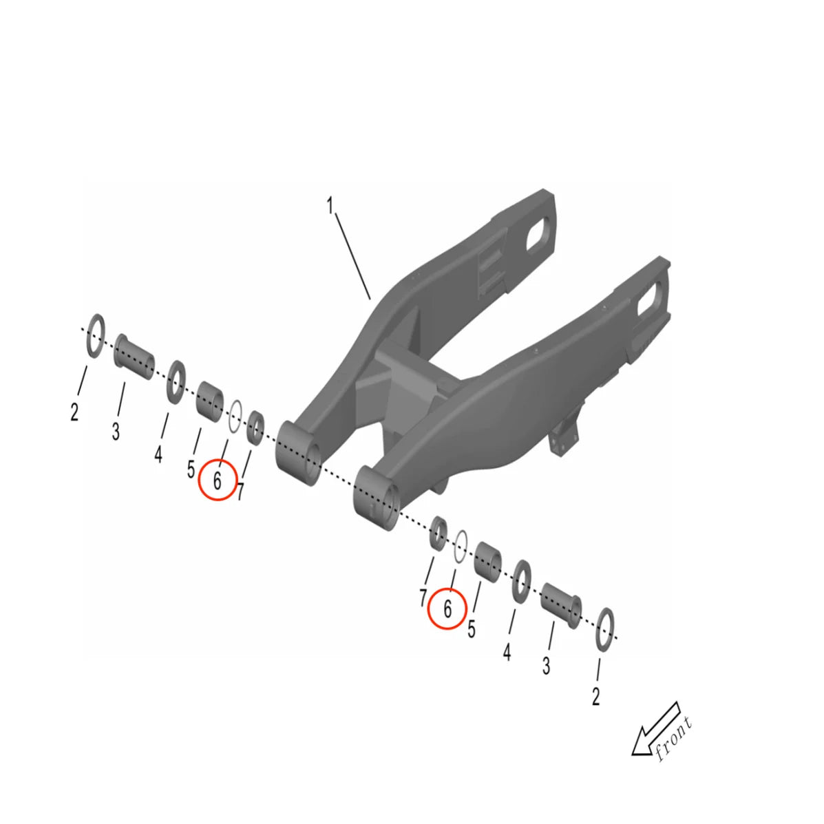 Storm Bee Swingarm O-Ring