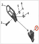 Ultra Bee Footpeg Bracket (RIGHT)