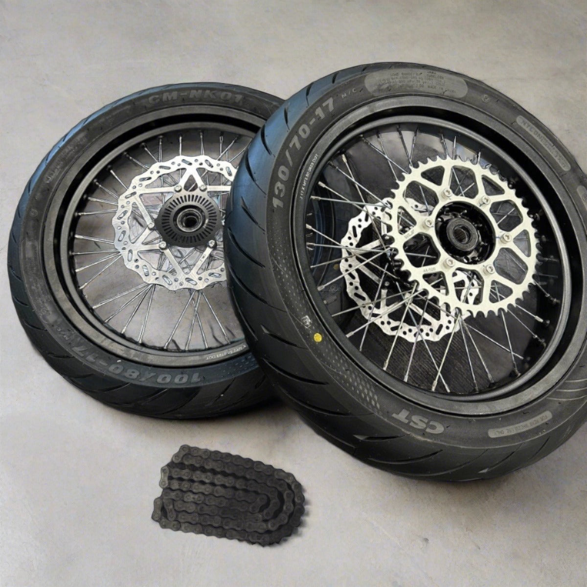 Ultra Bee Supermoto Wheel Kit - Surron Canada